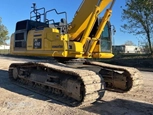 Front of used Komatsu Excavator
